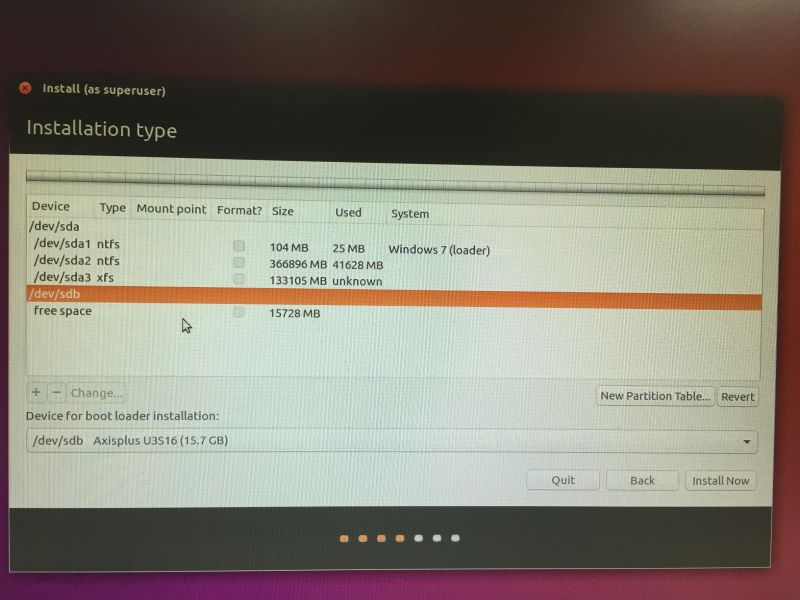 download ubuntu 16.04 lts on a flash drive