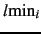 $l{\text{min}}_i$