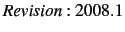 $Revision: 2008.1 $