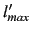 $l'_{max}$